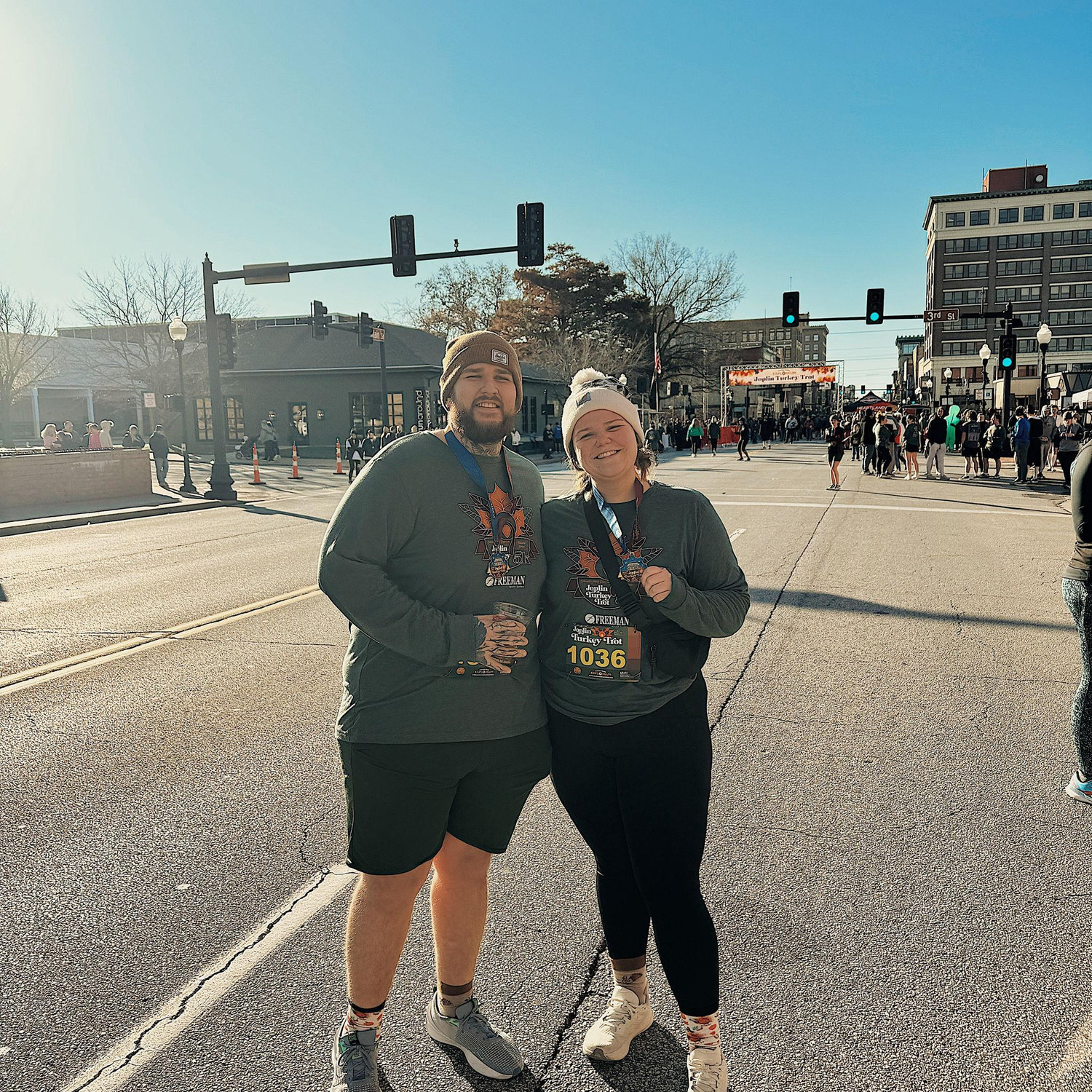 Are we going to be a Turkey Trot family? Yes.