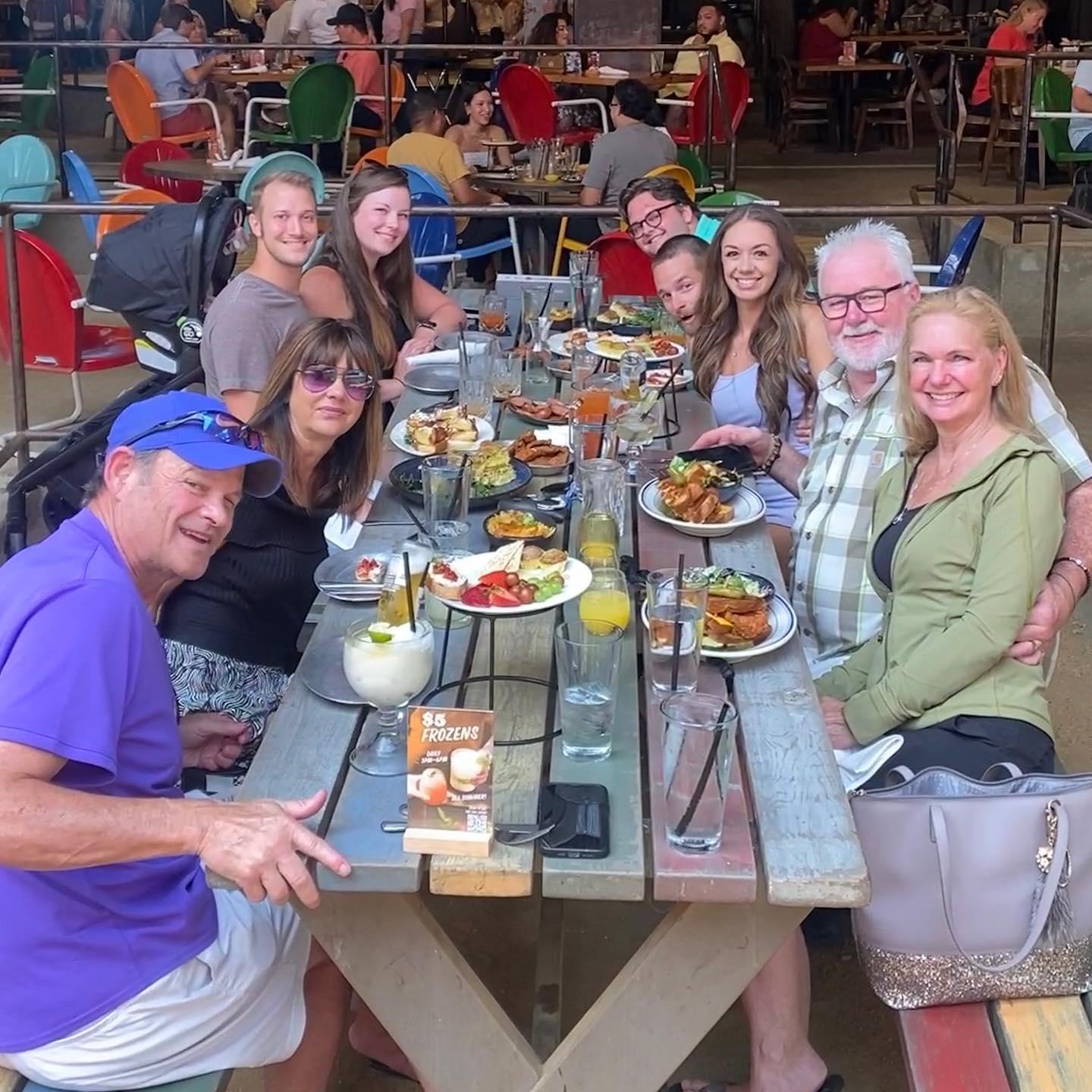 Last meal before a trip of a lifetime!