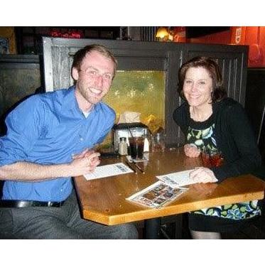 The first time we hung out we bombed at Geeks who Drink (St. Patty's day edition). But, I think we both won in the end.