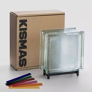 Kismas Glass Block Lamp - 80s Dream, ONE SIZE