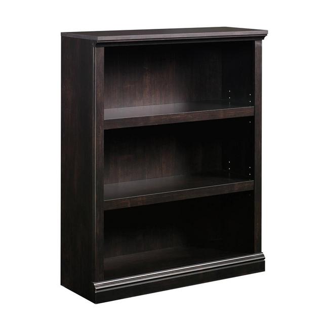 44" 3 Shelf Bookcase Estate Black - Sauder
