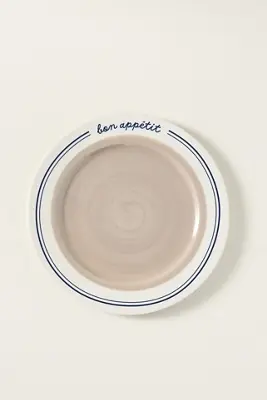 Café Violette Handpainted Stoneware Dessert Plate