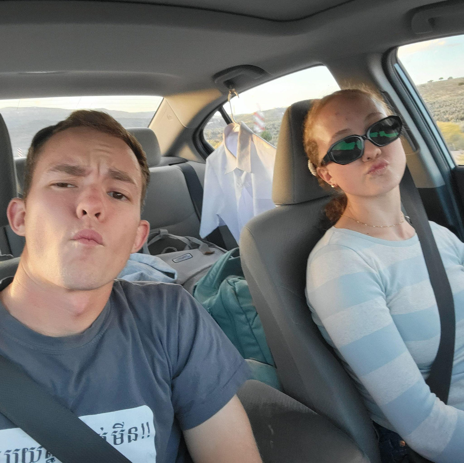 Driving to Kanab to watch General Conference