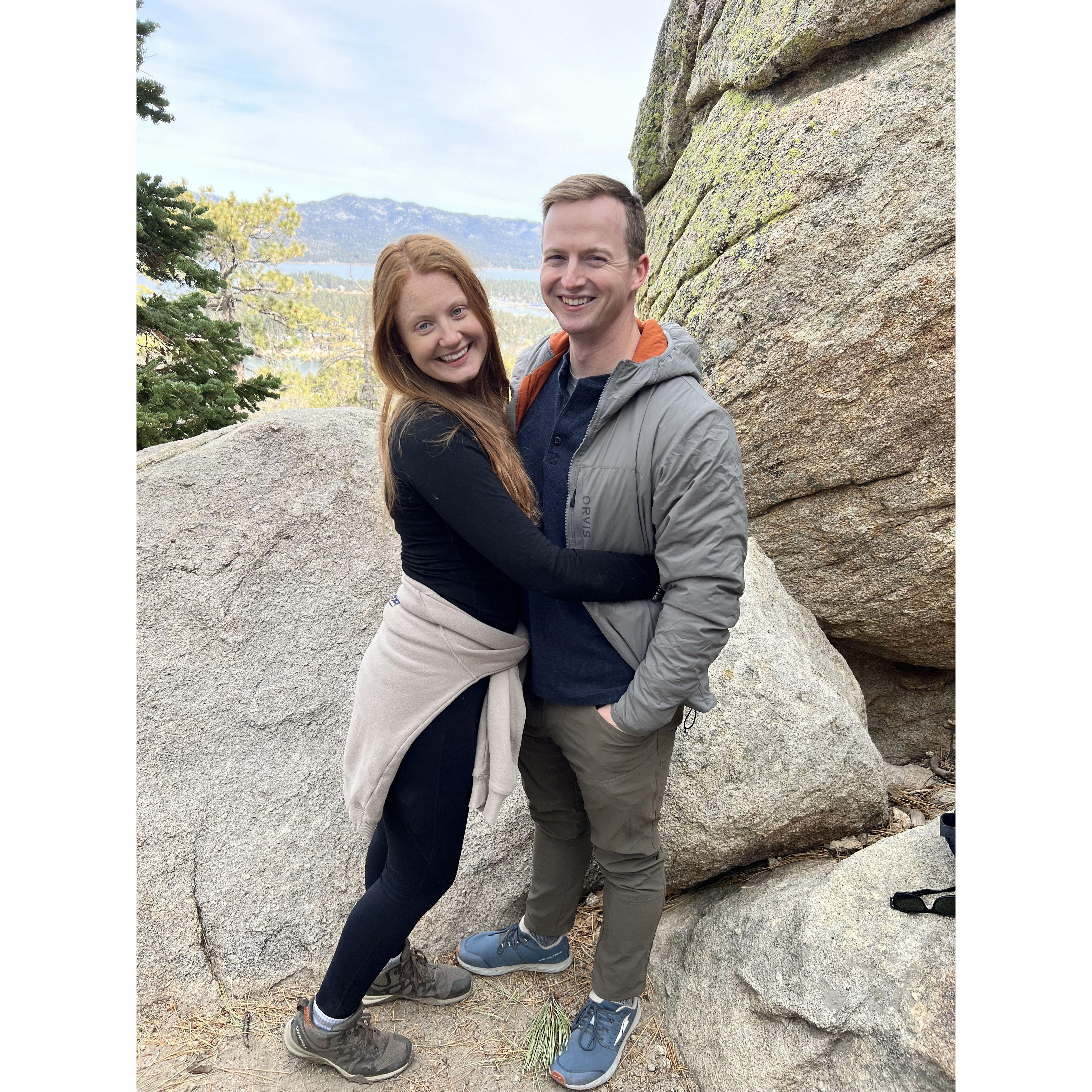 Hiking in Big Bear, California