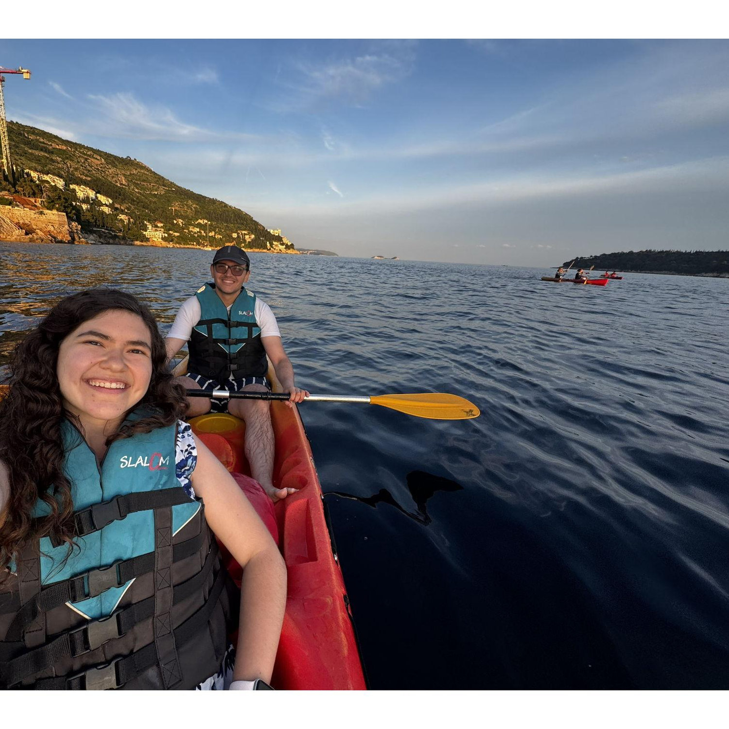Haciendo Kayak en Dubrovnik
