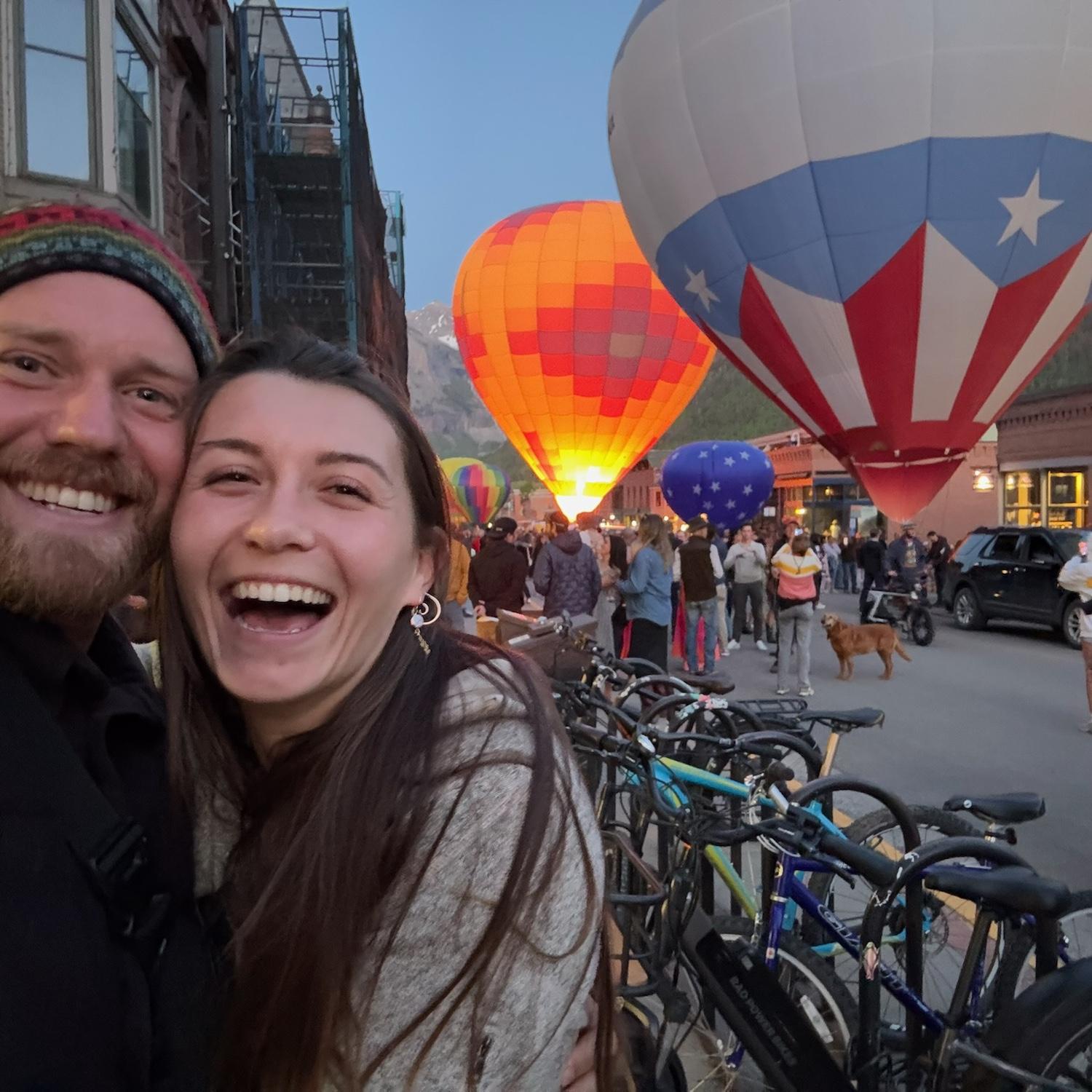 On our roadtrip, we had to revisit Telluride. There happened to be a hot air balloon festival coinciding with our visit. June 2025