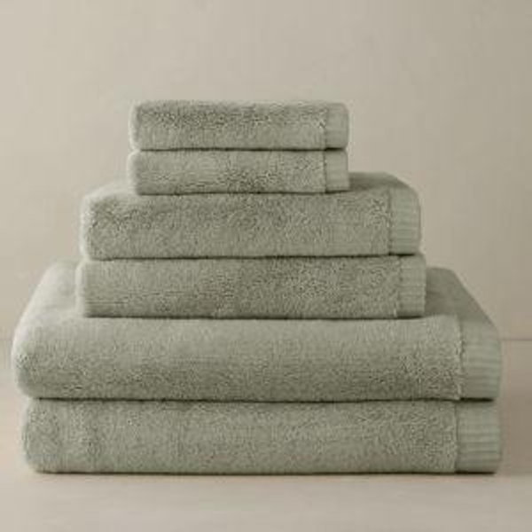 Duna Organic Towel Set in Sage