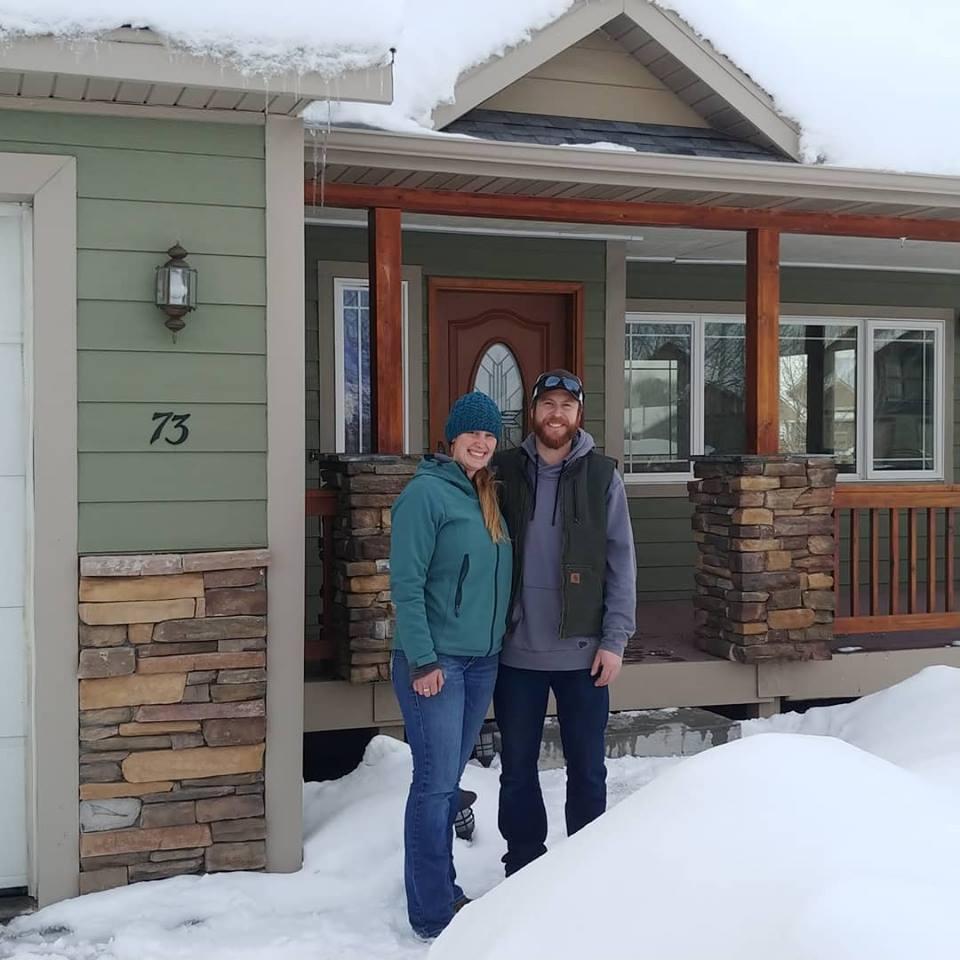 Our first house!