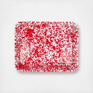 Splatter Small Rectangular Tray