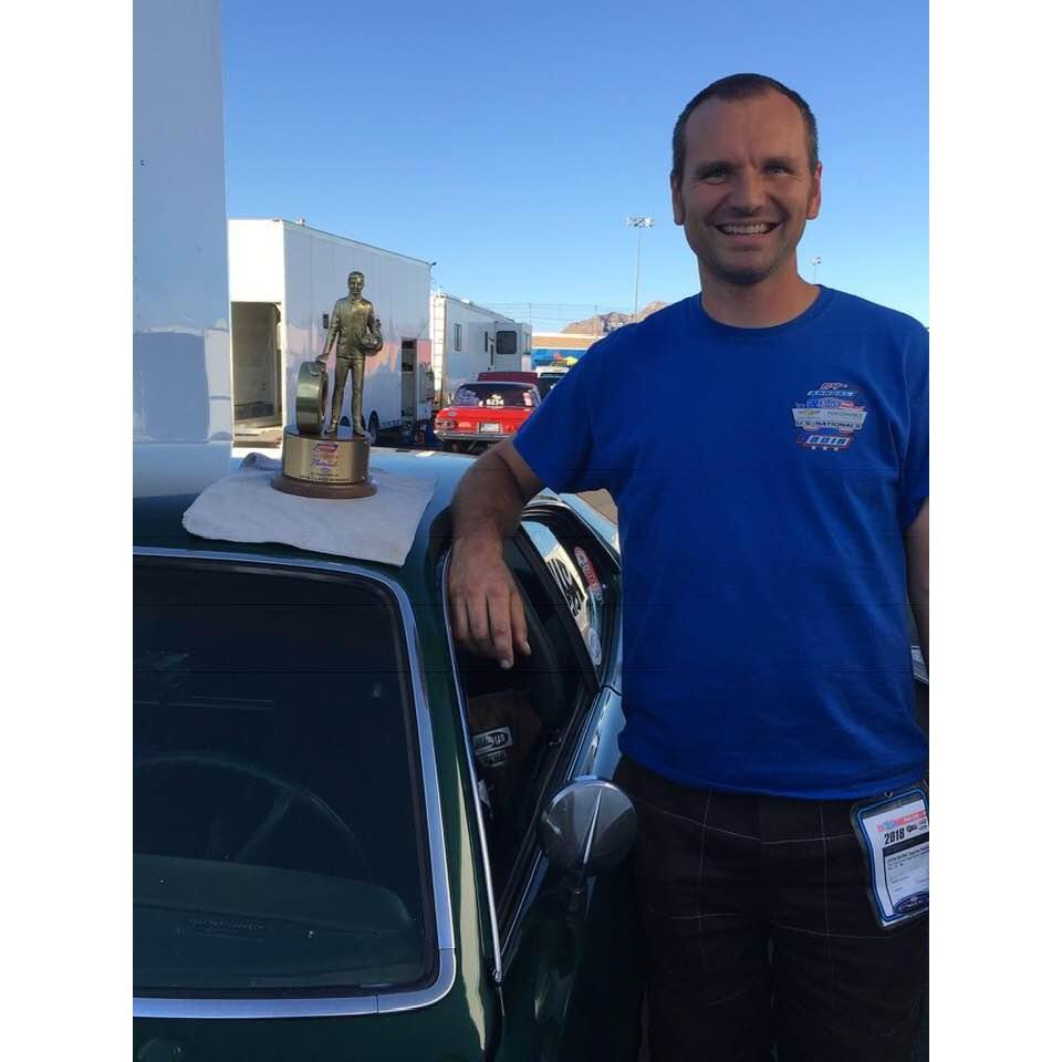 Dad took this after Justin won Class in at the Vegas Drag Race. Dad helped him and I wasn't even there. Every daughter's dream that the man she loves and her dad get along so well.