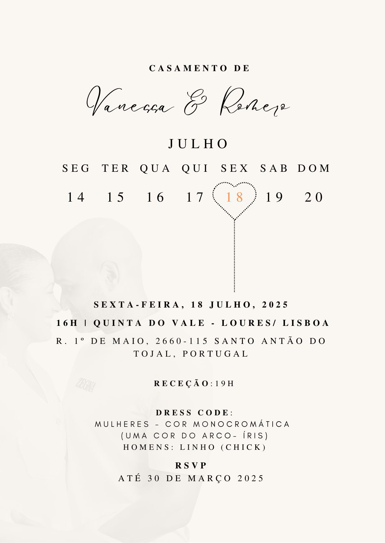 The Wedding Website of Vanessa Pita-Grós and Romero Bay