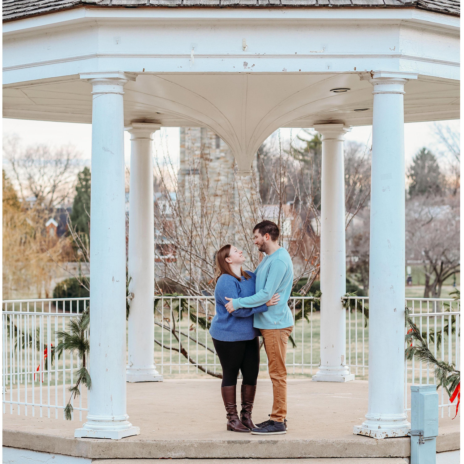 2024 - Over 1 year post-engagement, finally got around to getting our engagement photos done in the beautiful Downtown Frederick! We could not have been happier with the results :)