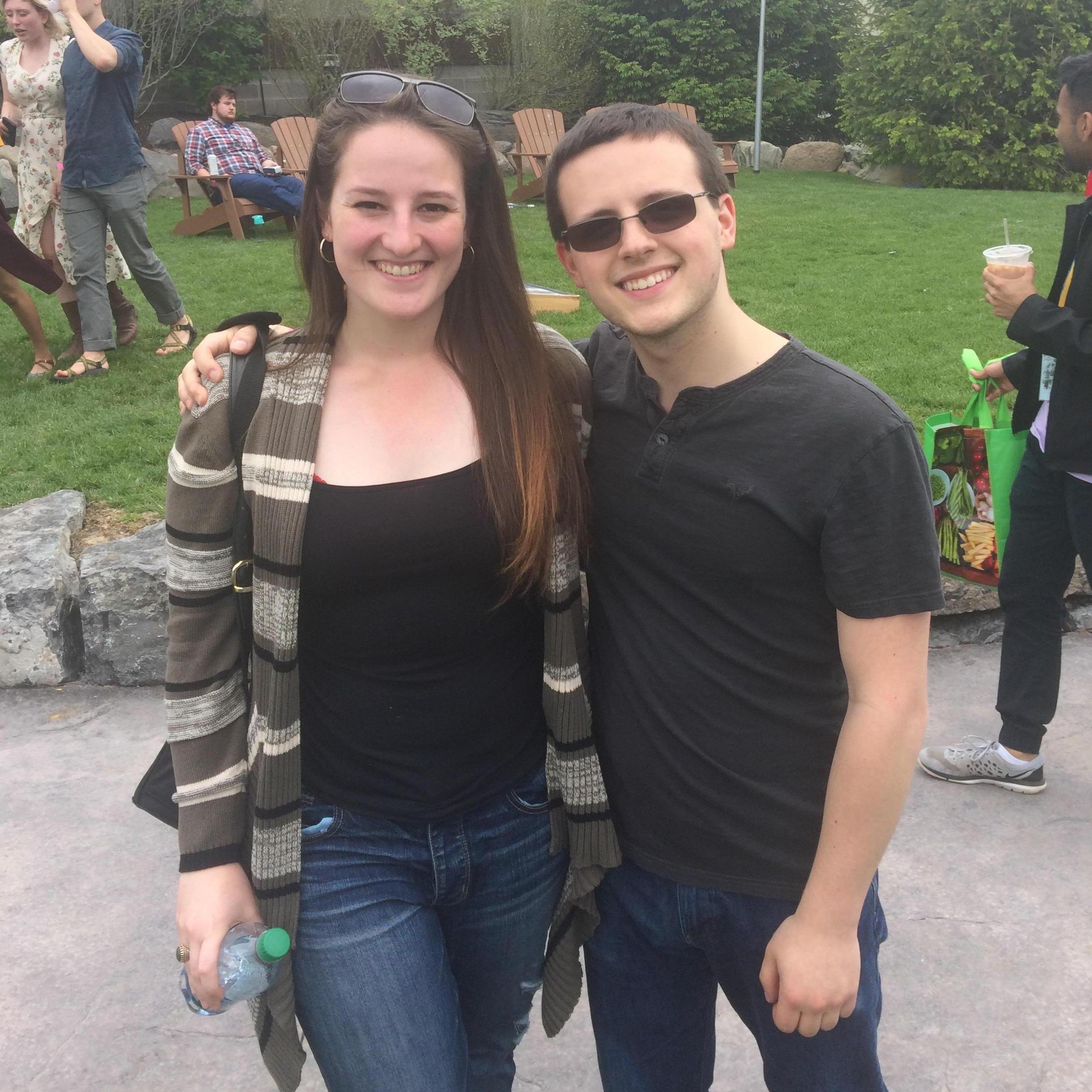 The wine tour during UofR senior week. Jackie remembers this day a lot better than Dominic [2017]