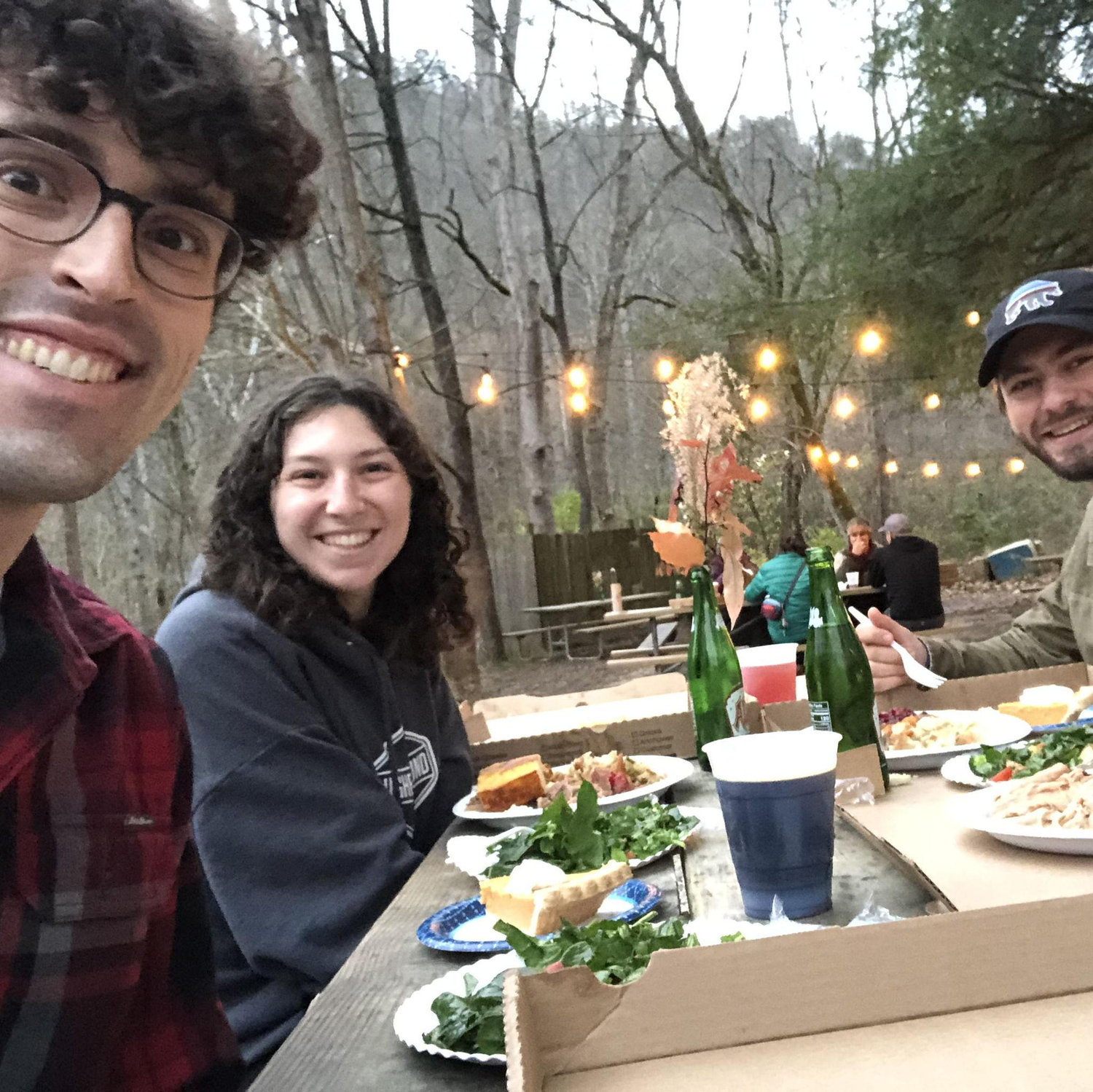 Our first Thanksgiving together (and with Josh Woodard!) was spent at the Red River Gorge in Kentucky in 2020.