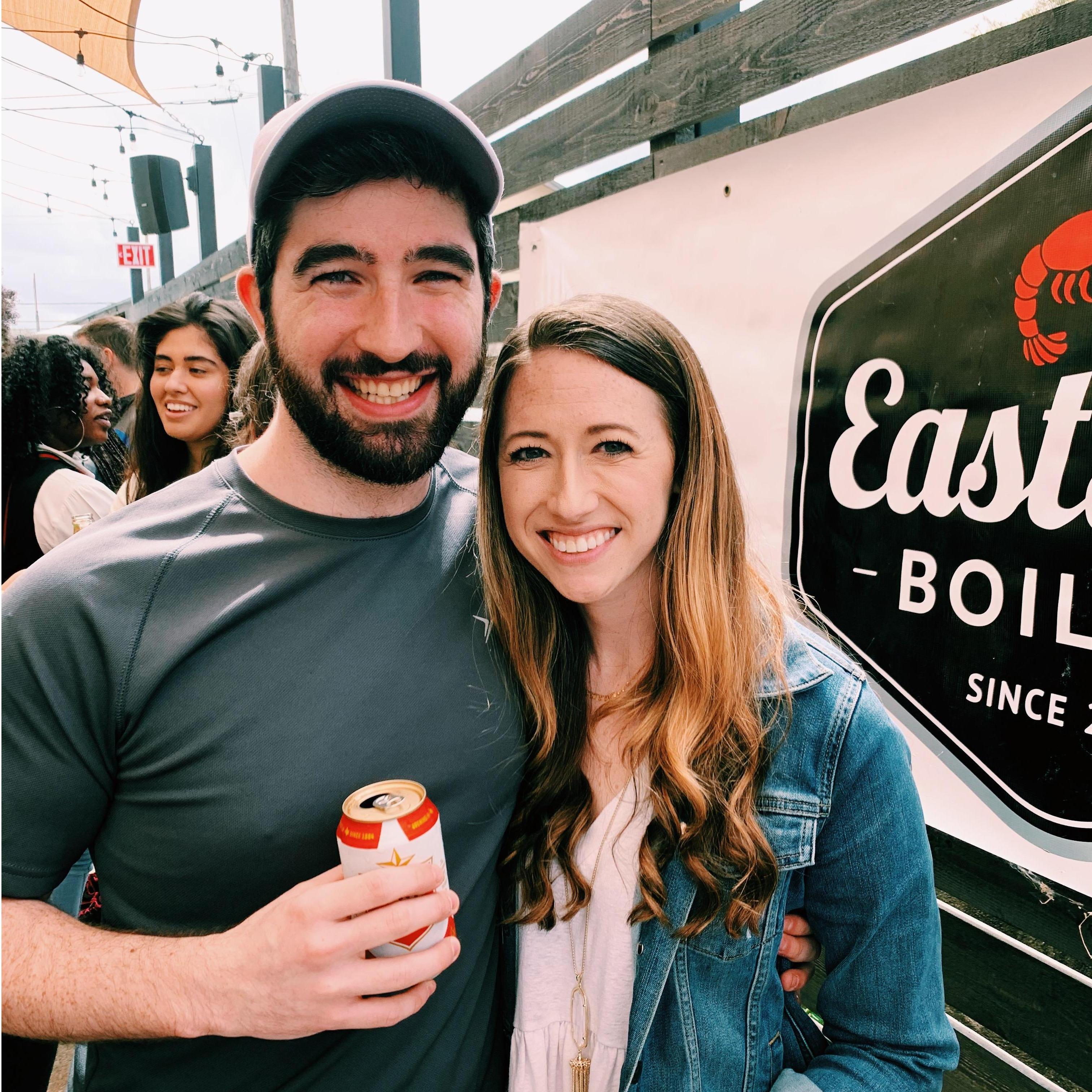 Asher's first crawfish experience.