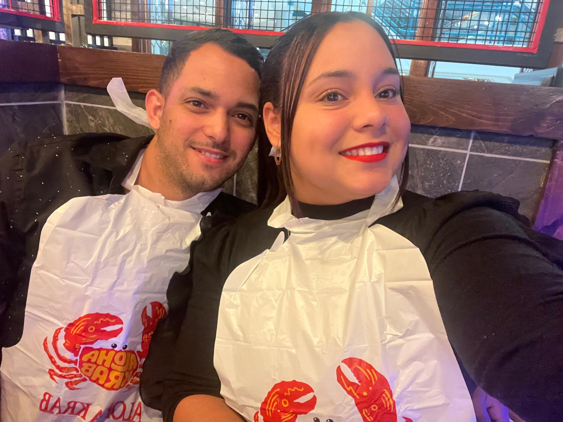 The restaurant opened and we were there to try that delicious food