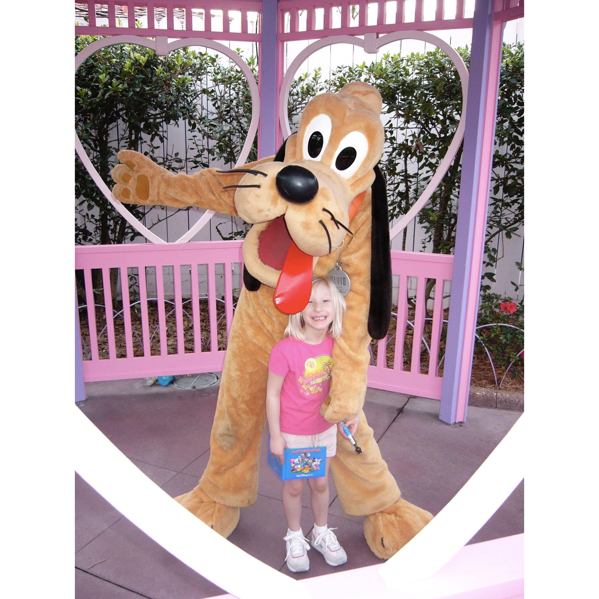 My dreams started young at Disney with my favorite dog Goofy- and of course Shammie, Buddy, Mia, and especially Kane.