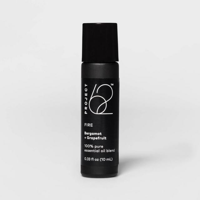 .33 fl oz Essential Oil Fire Blend - Bergamot & Grapefruit - Project 62™