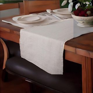 Verona Stonewashed Linen Runner