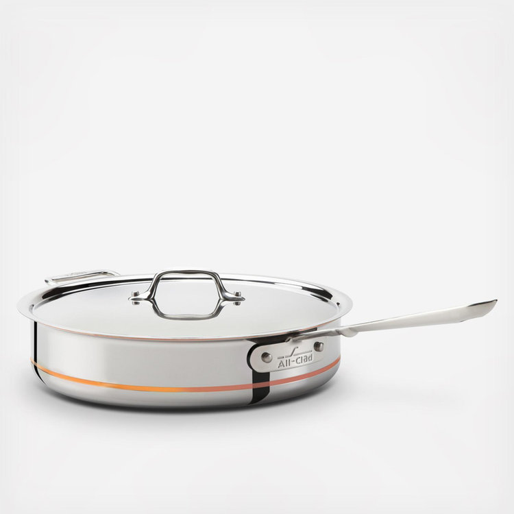 All-Clad, Copper Core Stainless Steel Fry Pan | Zola