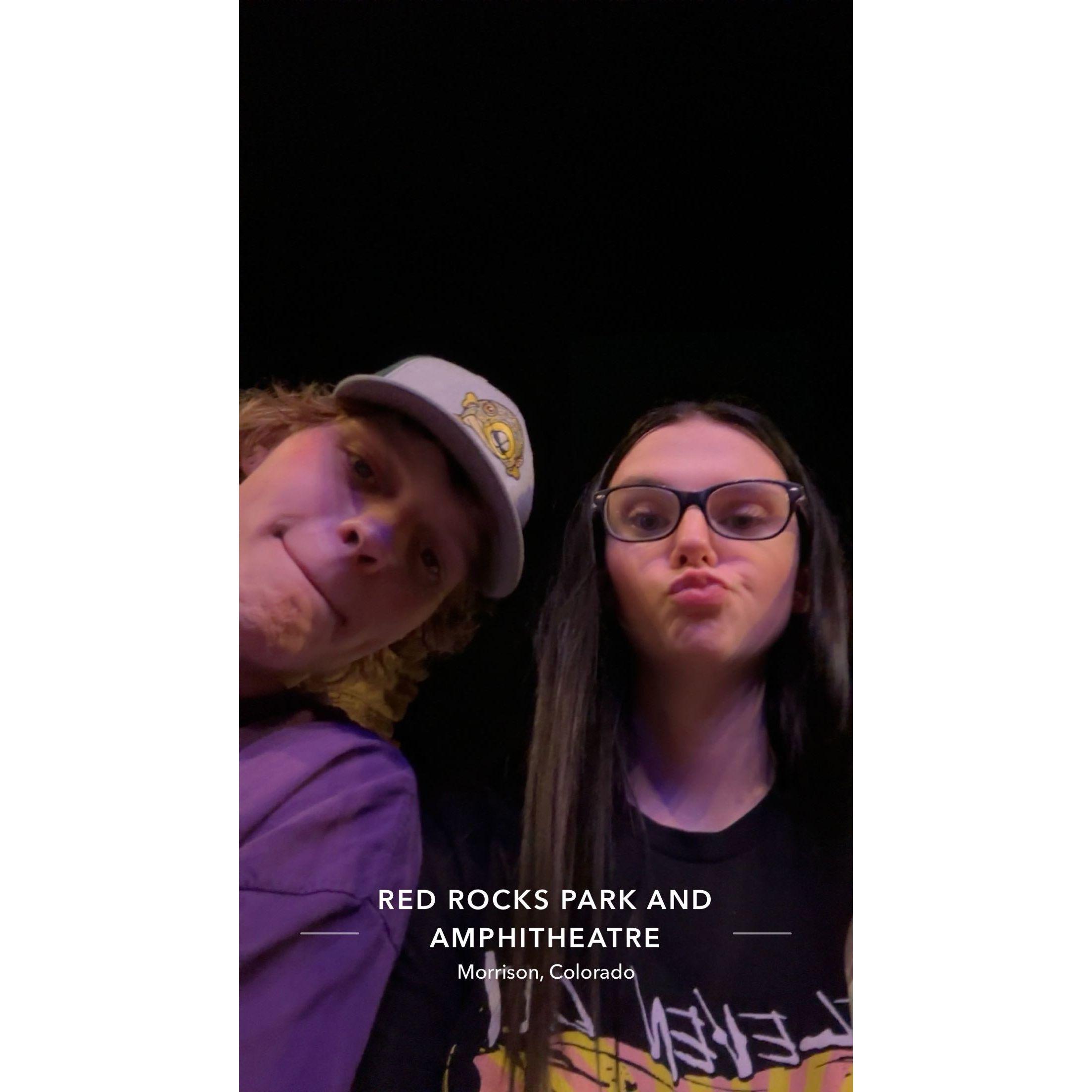 Lucas and Cheyenne's first concert together! 311!