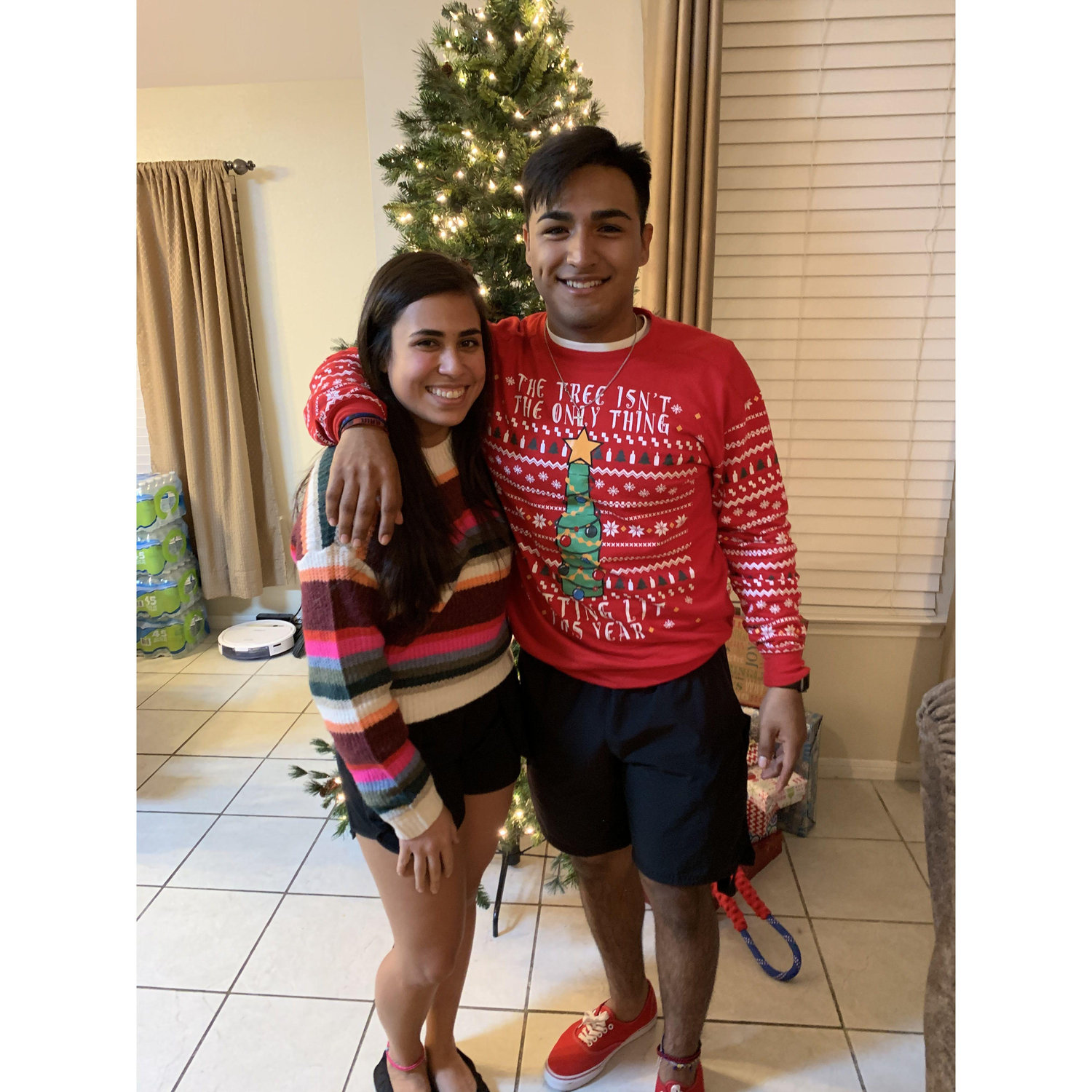 Our first Christmas.