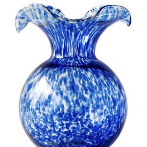Hibiscus Glass Cobalt Vase, Medium
