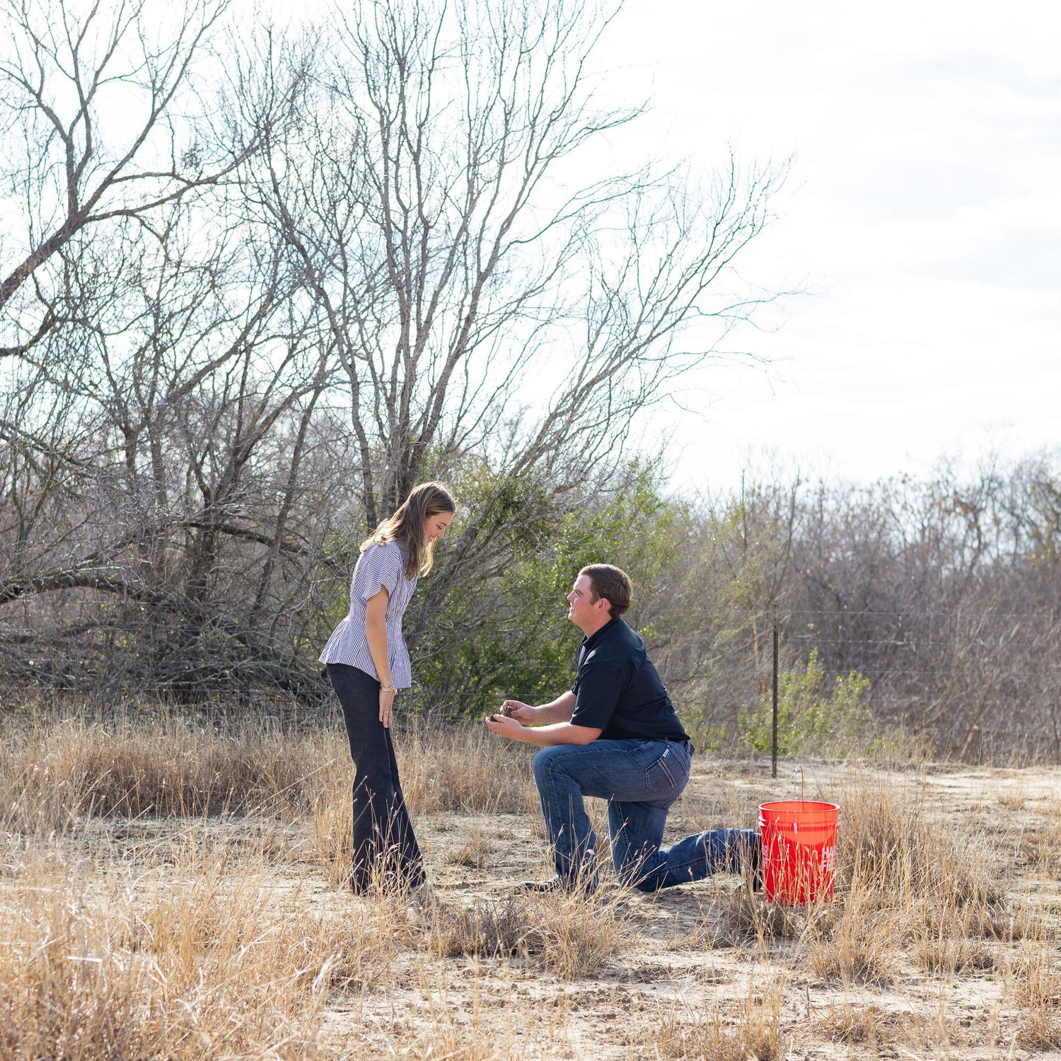 Ask Janae and Cade about the bucket.