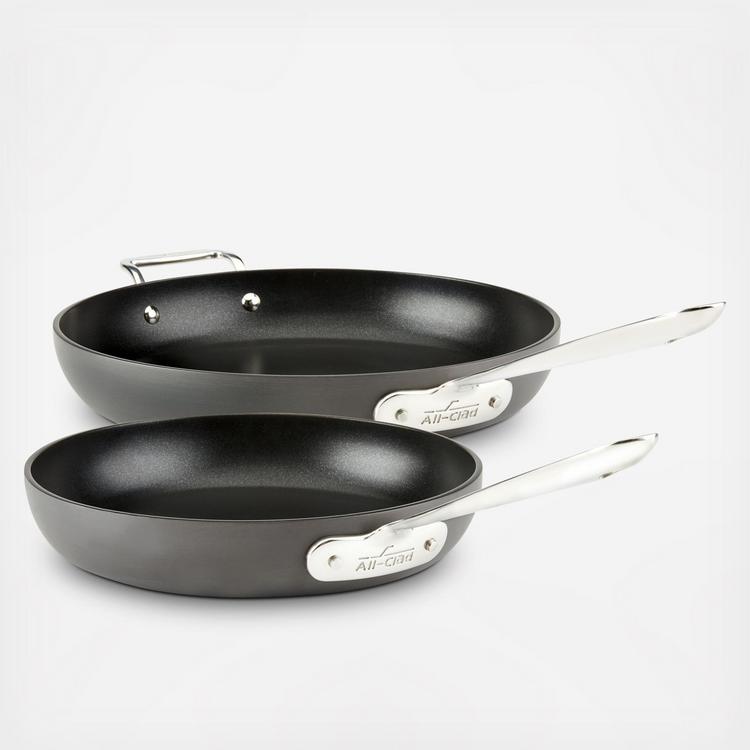 HA1 Hard Anodized 2-Piece Fry Pan Set