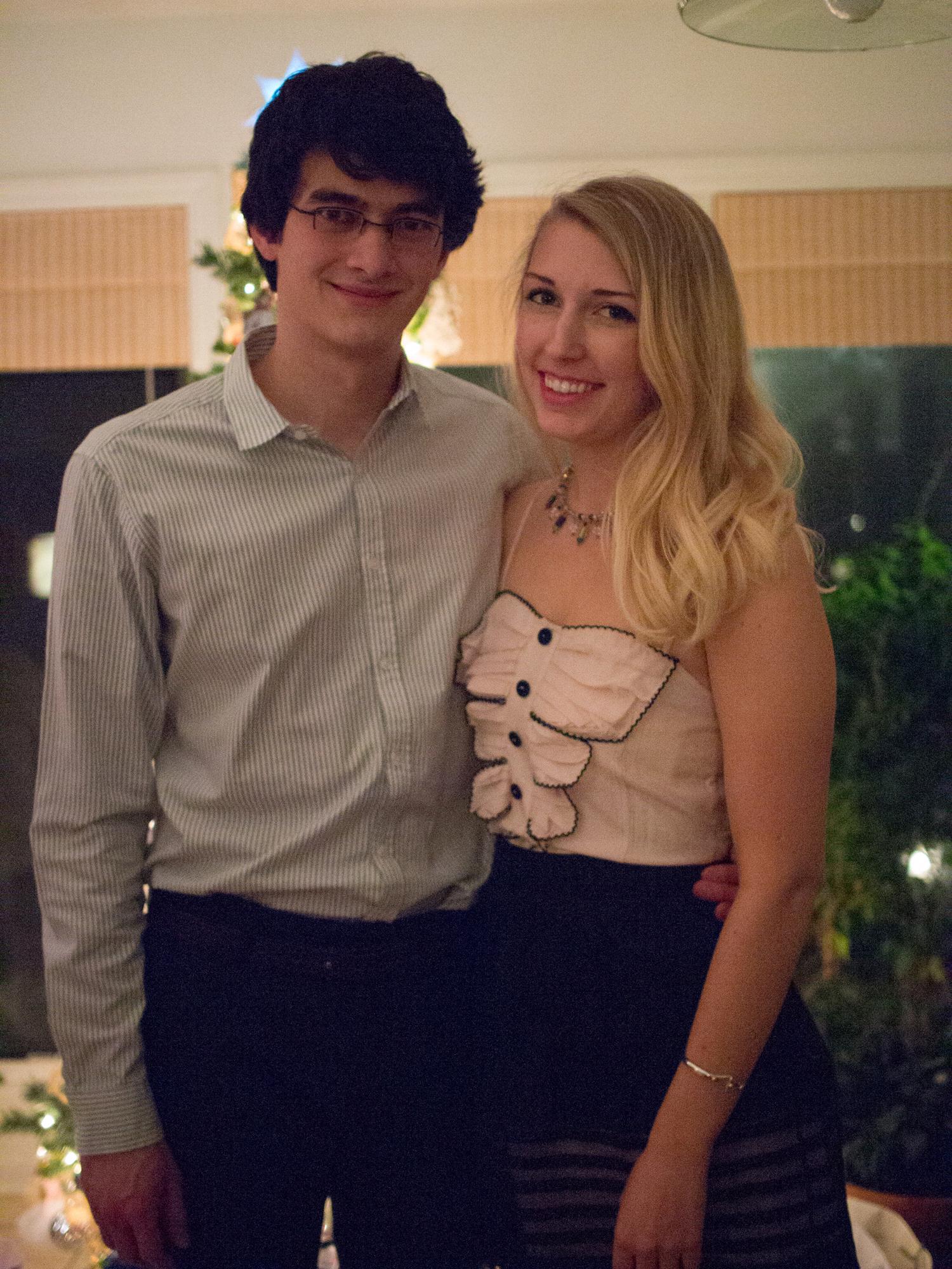 Chuck family Christmas/New Year’s celebration
