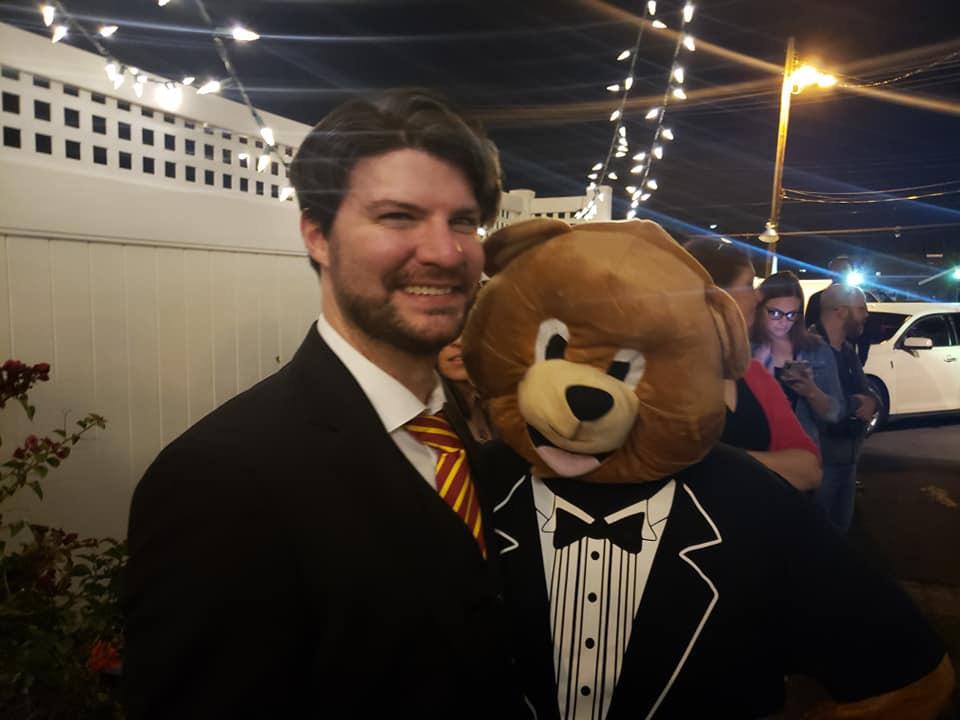 I was the “ring bear” in Vegas… we had a beary good time!