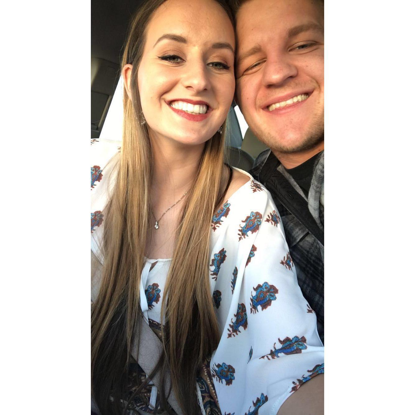 Just another date night. Circa 2017