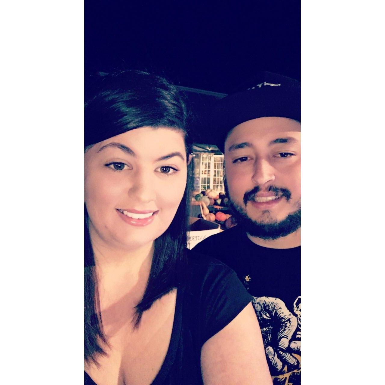 Our first Halloween.