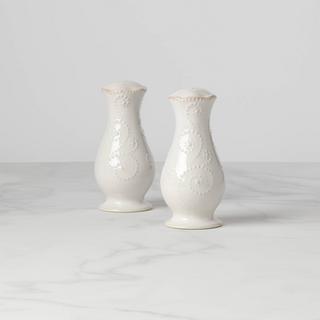 French Perle Tall Salt & Pepper Shakers