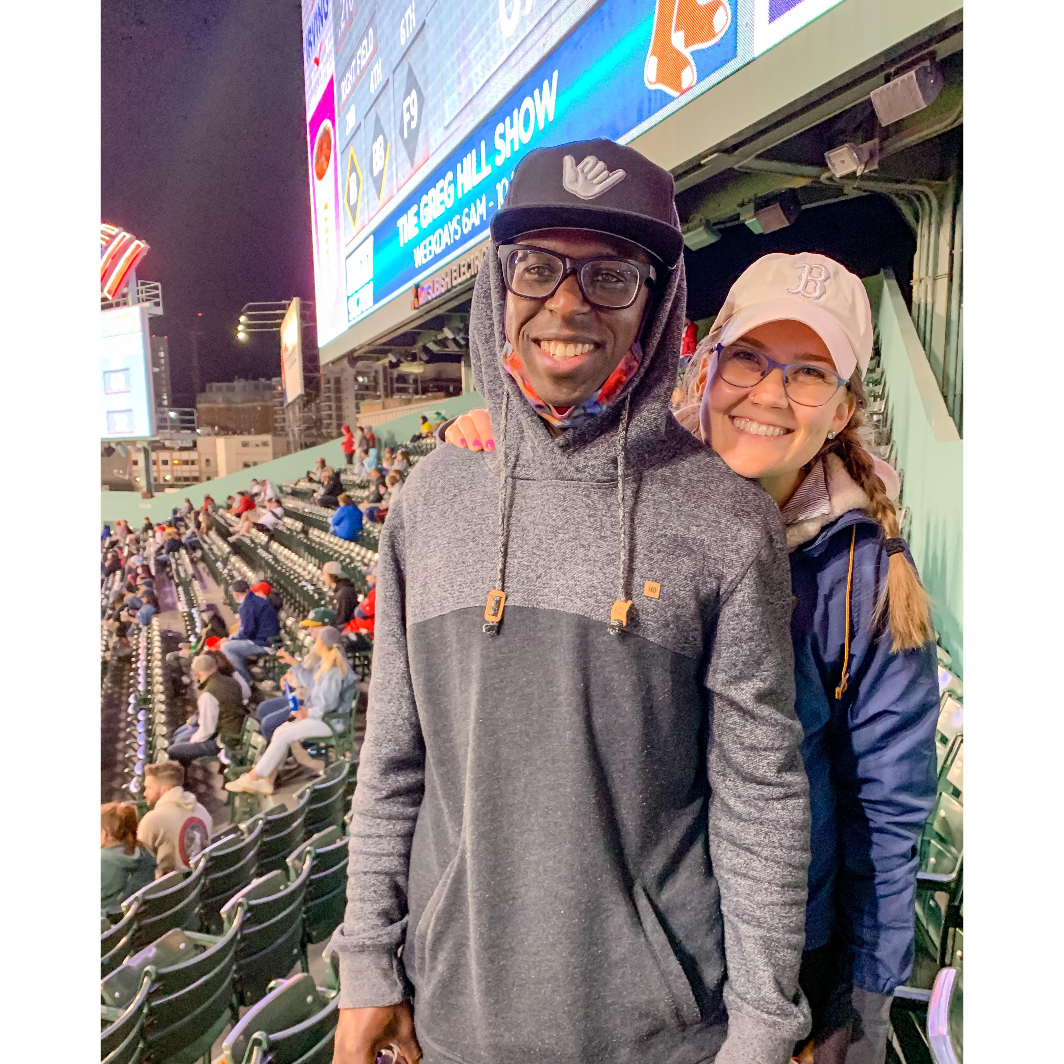 Red Sox game, 2021