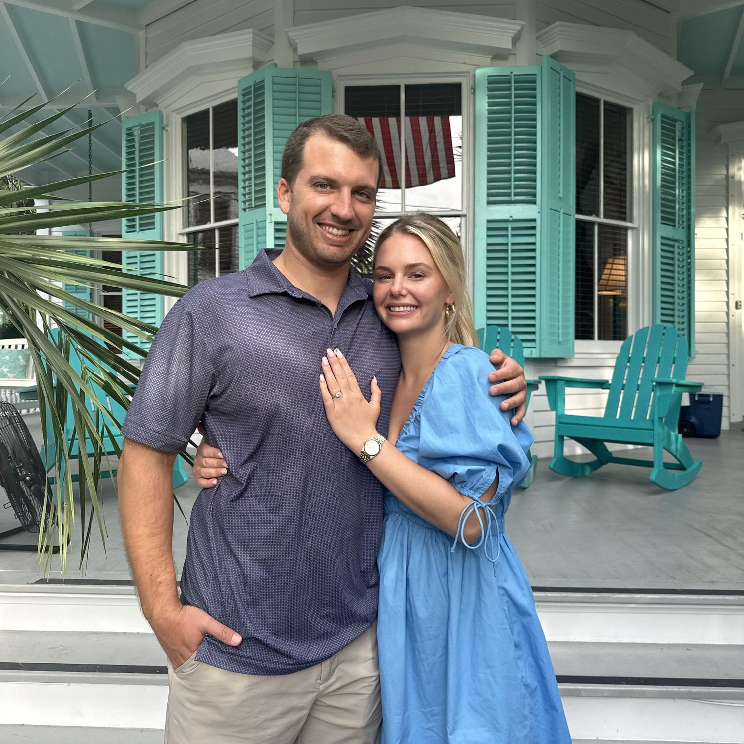 Our favorite house in Key West and where we celebrated our engagement during Mini Lobster Season.