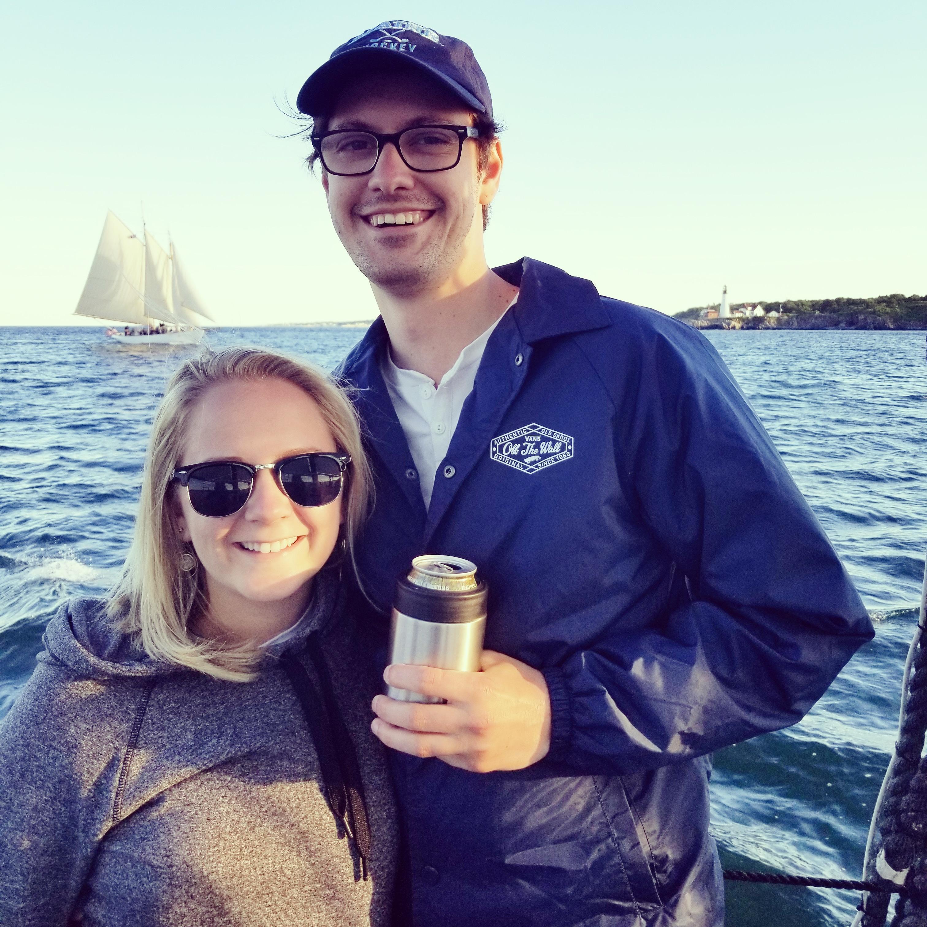 Matt's first trip to Maine to meet Alex's family. We took a Schooner tour that made Matt fall in love with Vacationland and the Craig's.