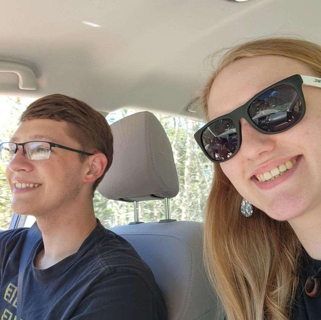 On our drive down from the top of Sandia Peak, NM May 2024