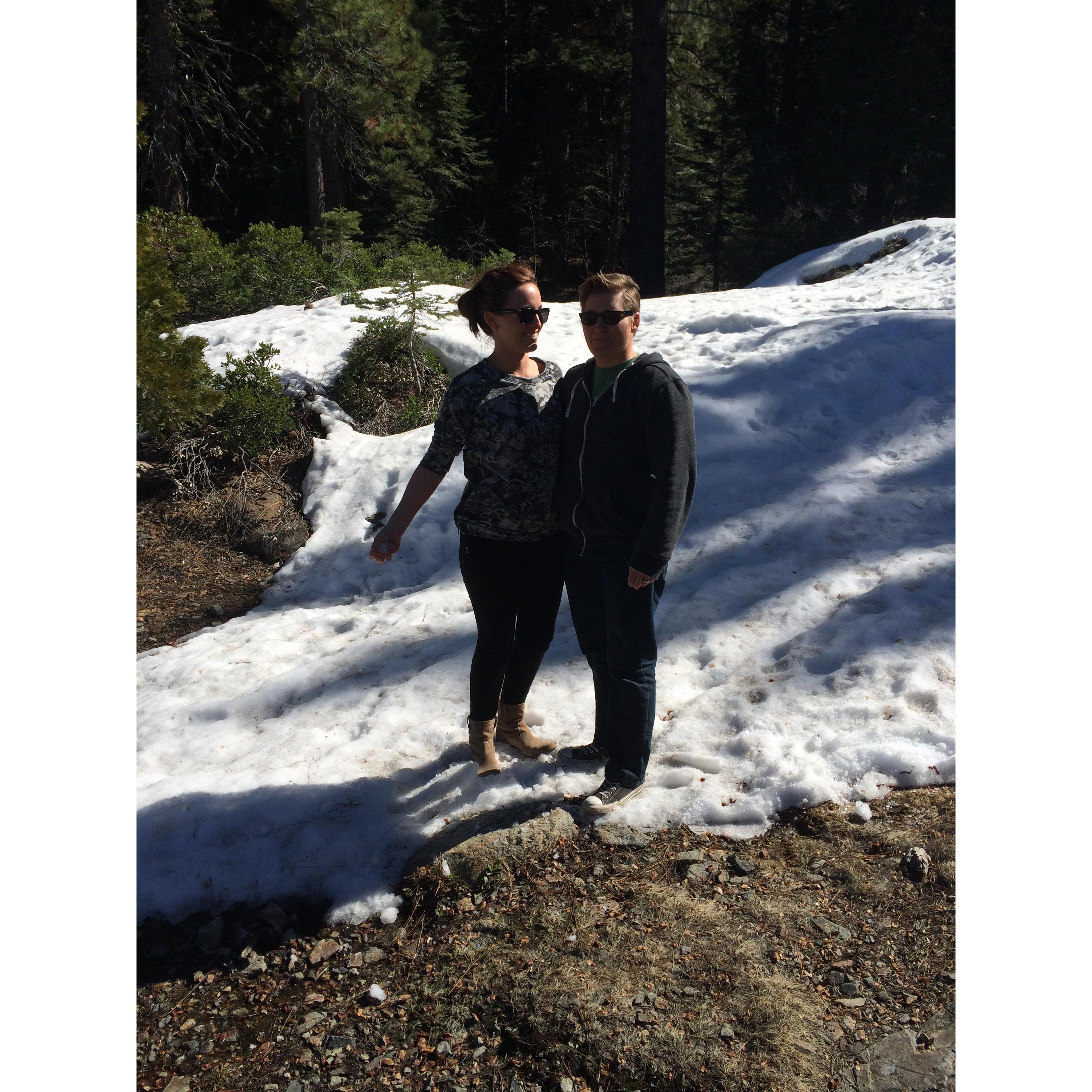 She never saw that snowball coming - Lilly Lake, 2014