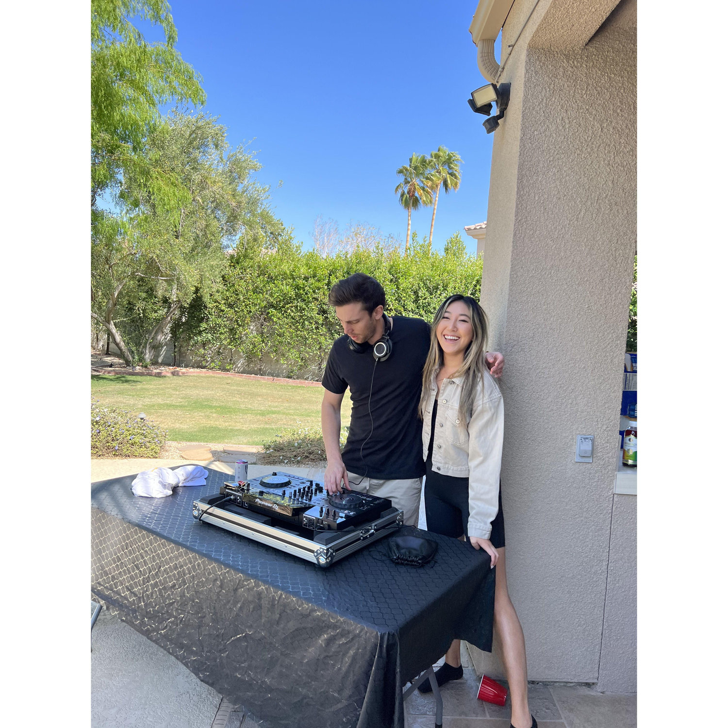 If you know Michael, you know he loves performing guest DJ sets! Julie is his biggest fan