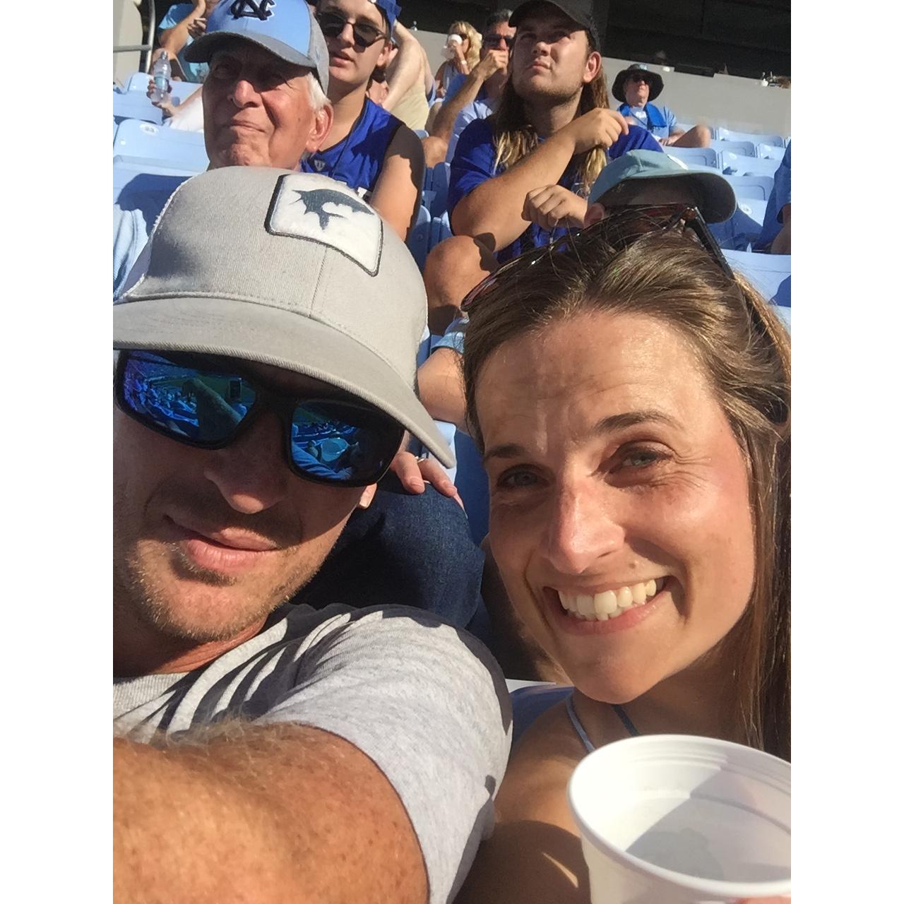 Carolina losing to Duke in football is better in the Blue Zone!