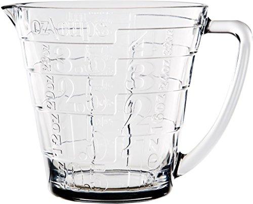 Kurala Unbreakable Plastic Tumbler Cups, Set of 6, Large Water Tumbler Set,  25 oz Highball Drinking Glasses (Clear)