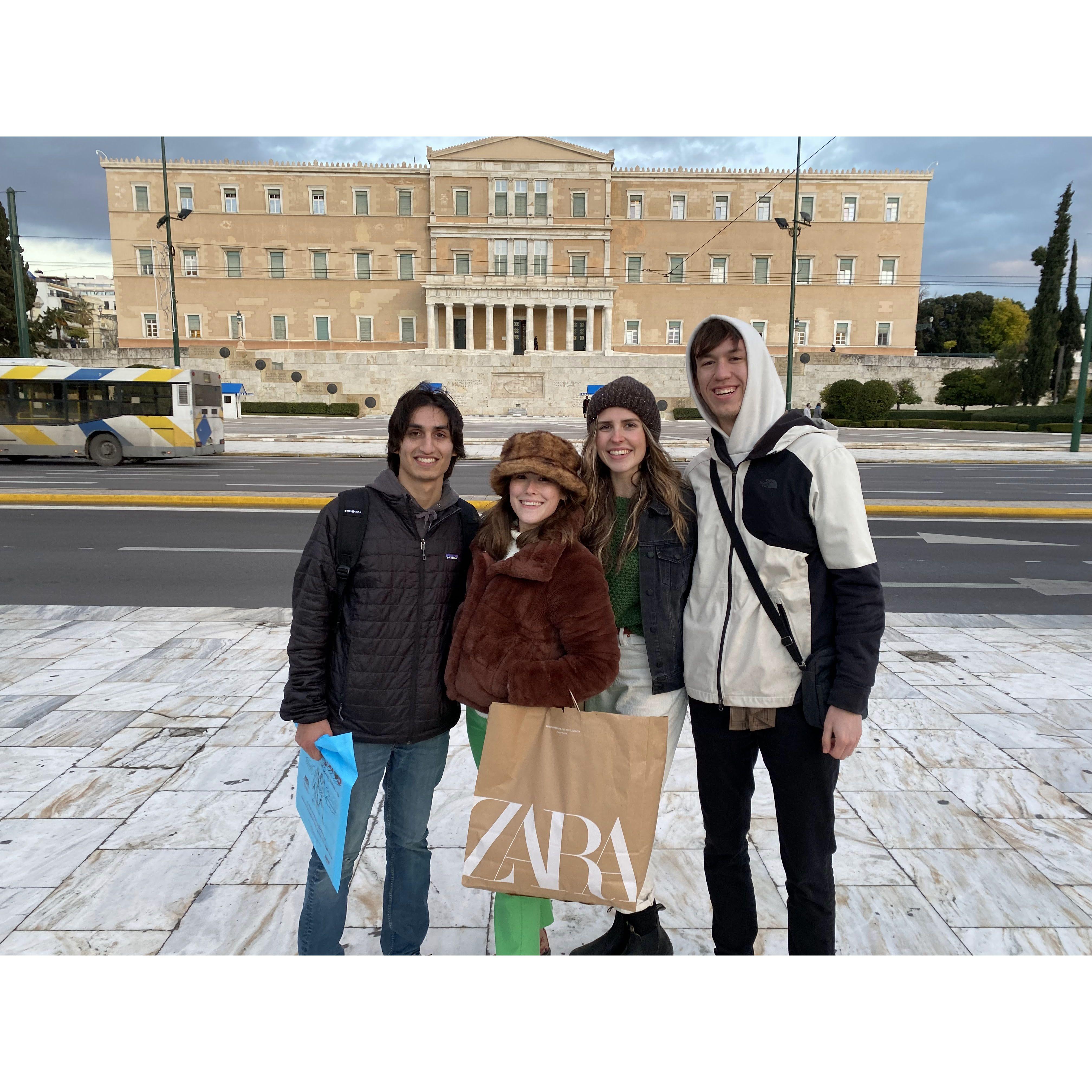 Spent the day in Athens