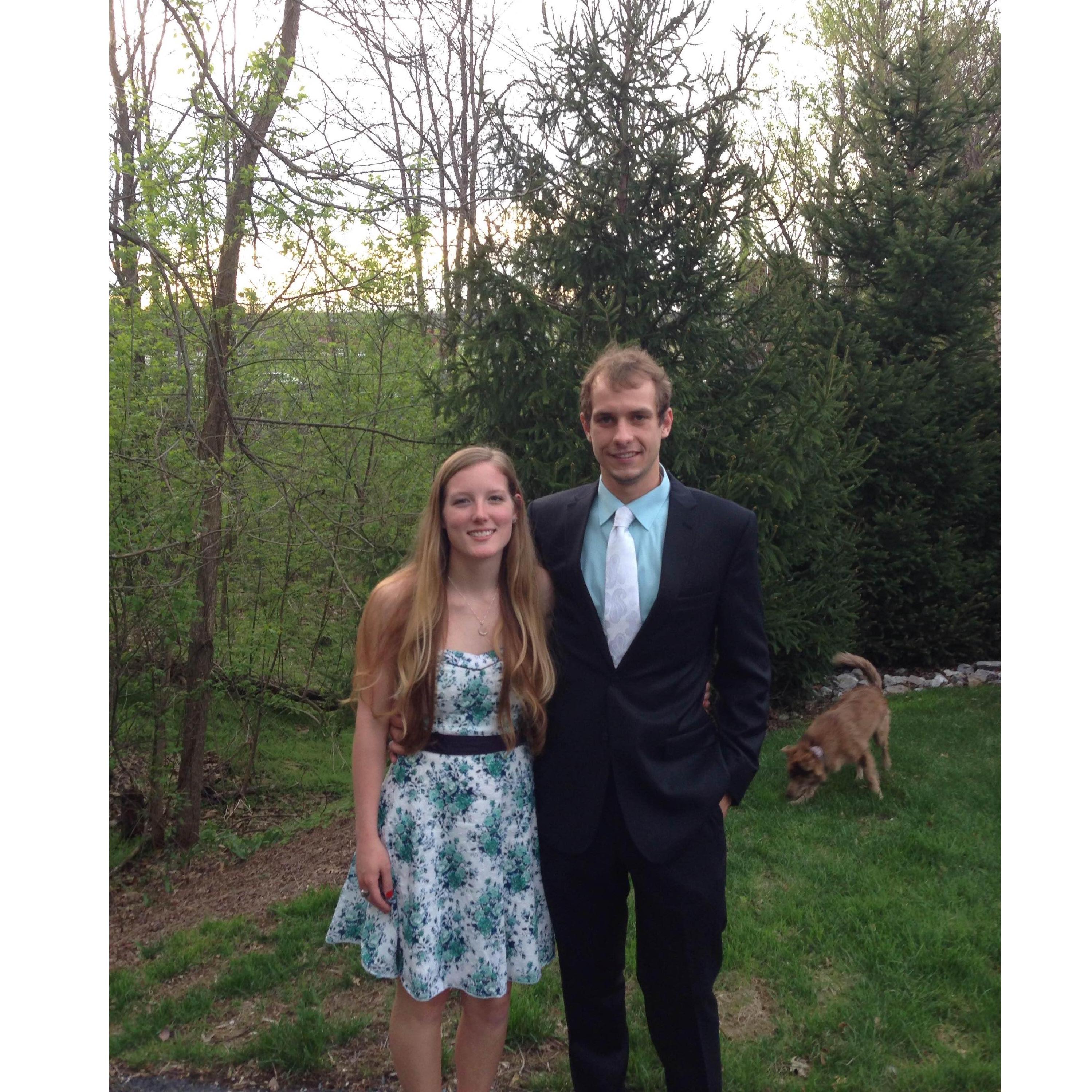 Going to the Australian String Quartet at Virginia Tech in 2015, there's Remi in the background there