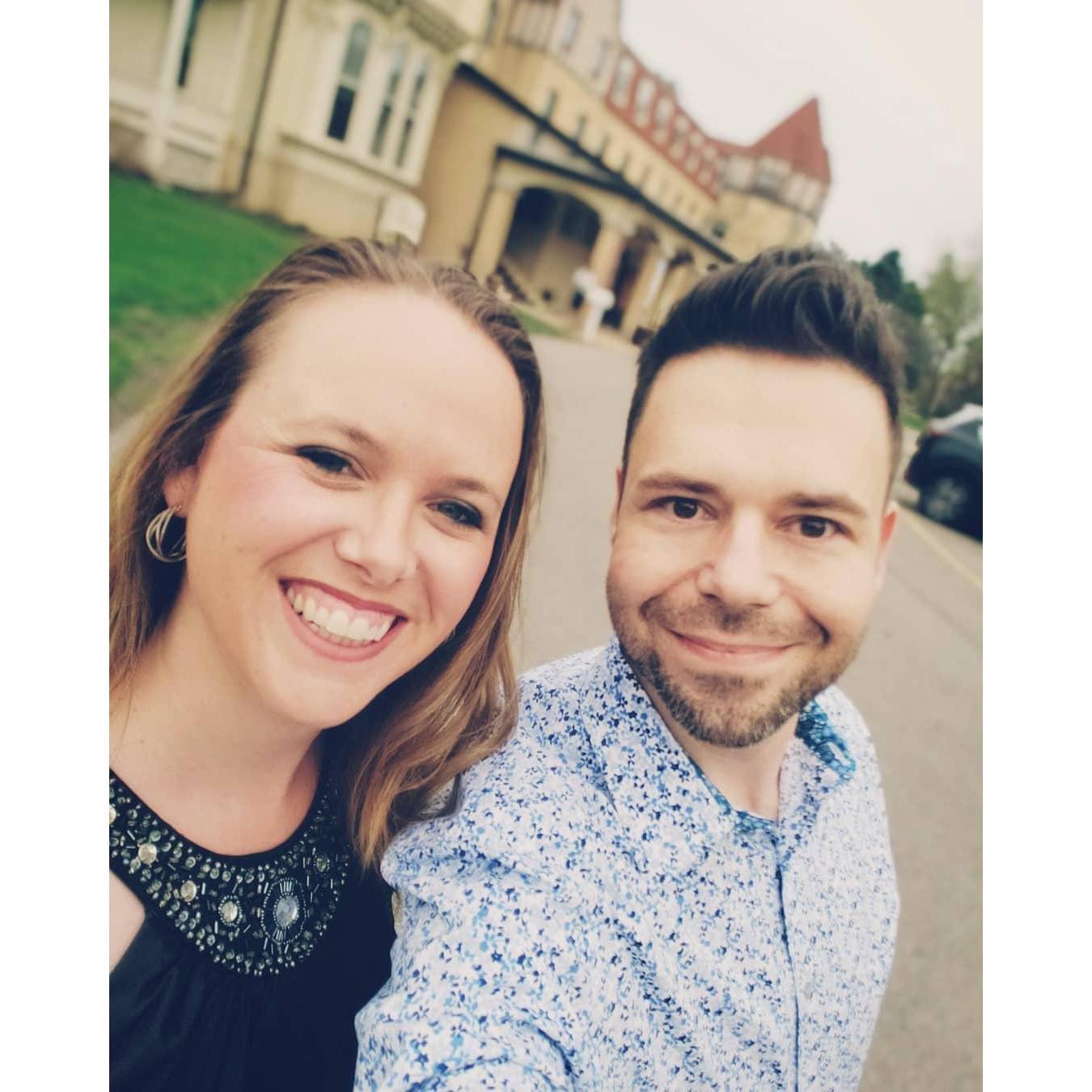 Our first big event together!