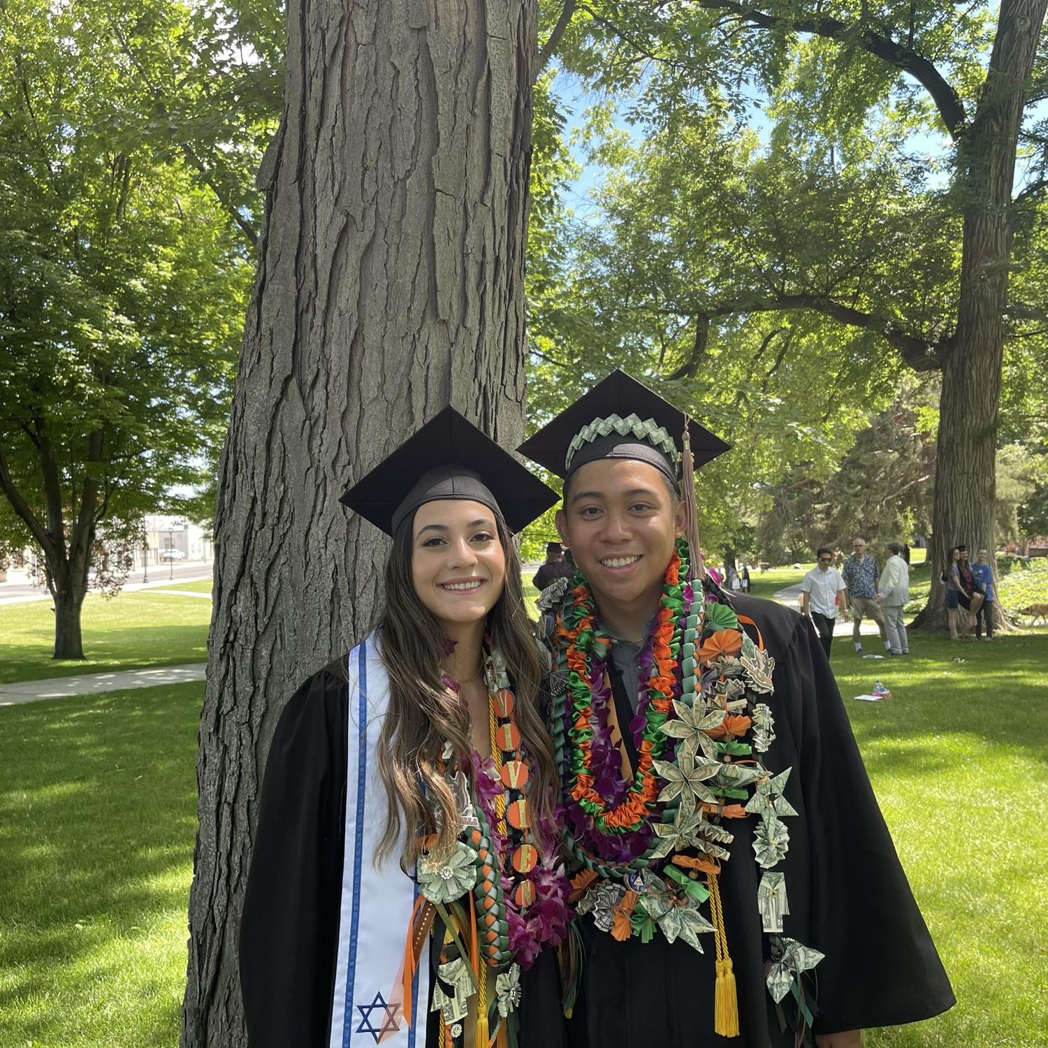 June 2021 - Our graduation from Walla Walla University was definitely bittersweet.  Go Wolves!