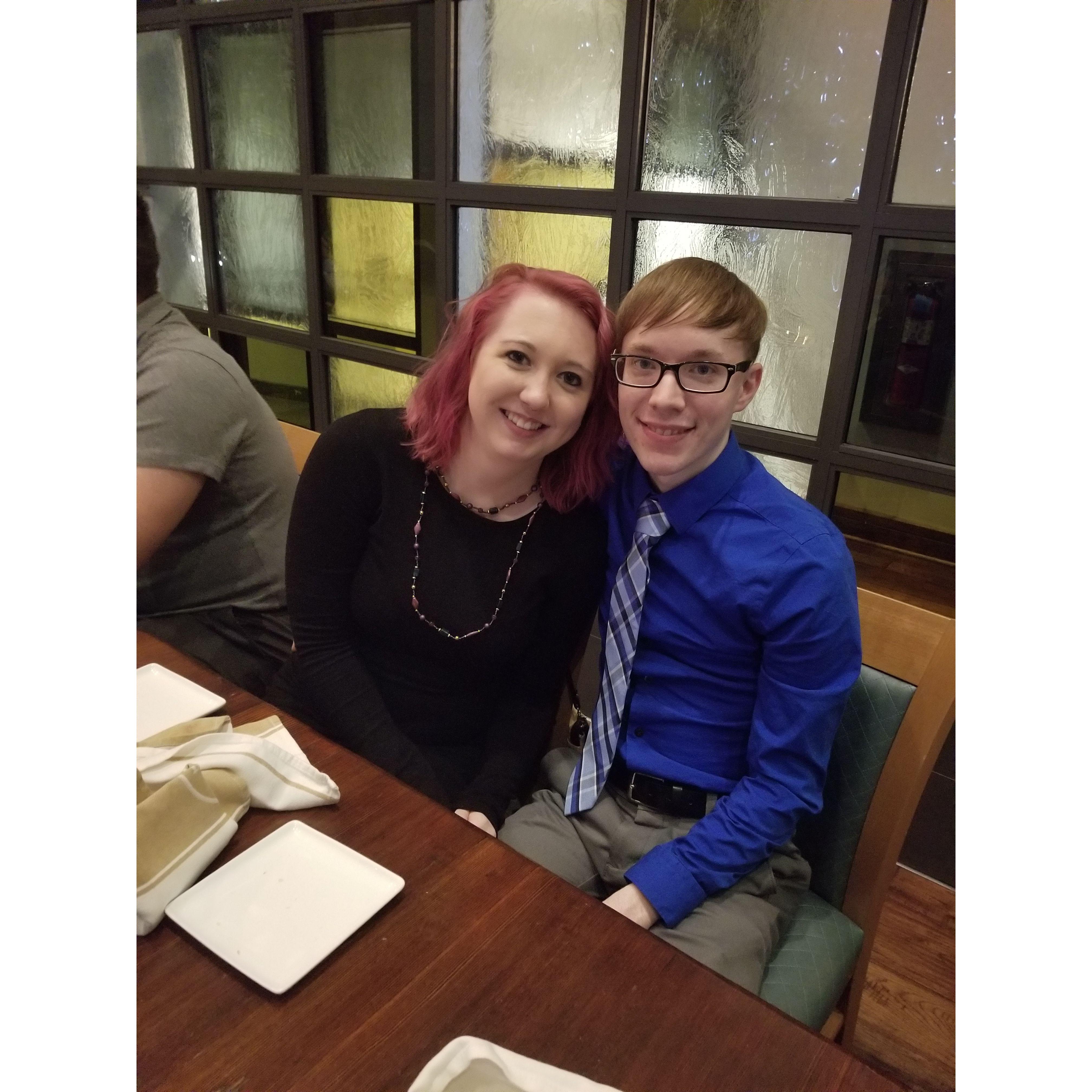 Sarah and Chad's rehearsal dinner