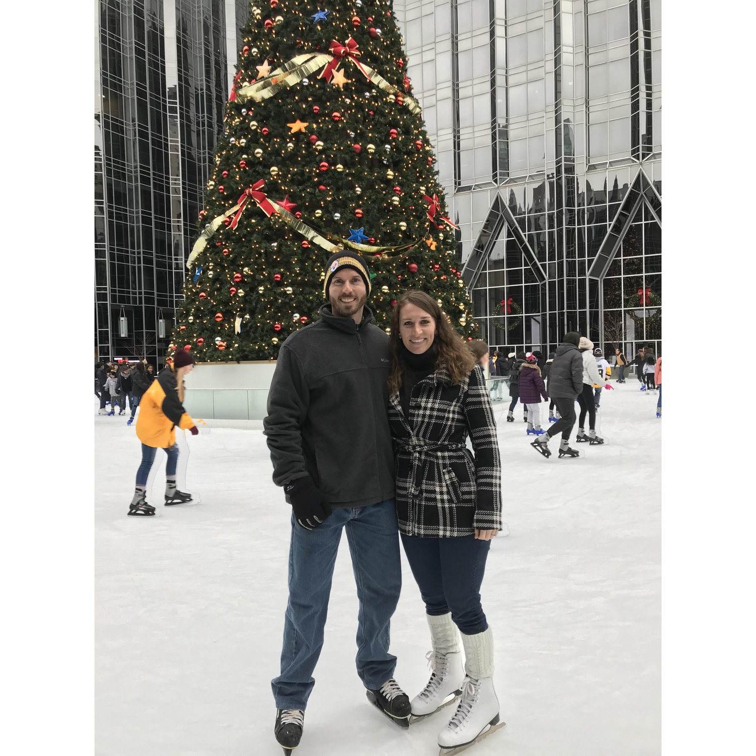 Ice skating in Pittsburgh