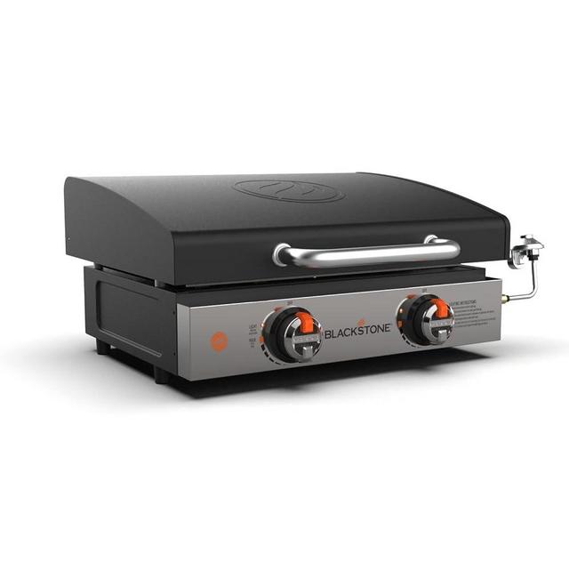 Blackstone 2144 Stainless Steel Propane Gas Hood Portable, Black