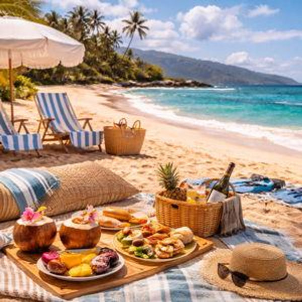 Beach Day in Hawaii